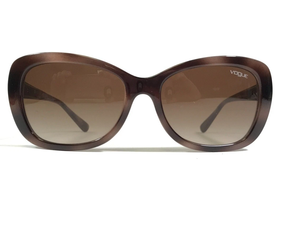 Vogue Cat Eye Frame with Case VO 2917-S Tortoise Shell Cat Frame Brown Gold Vogue Brown Women main image 3