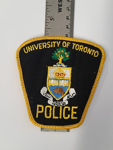 University of Toronto Police (Ontario Canada) Uniform Take-off Shoulder Patch