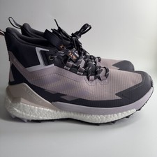 adidas Womens 10.5 TERREX FREE HIKER 2.0 GORE-TEX HIKING SHOES Purple IH3532 NEW