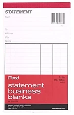 Mead Statement Business Blanks 1 Notebook 54 Sheets (64900)