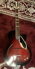 Hopf Jazz Gitarre Archtop Vintage mit Hopf Spezial Pickup Rarität