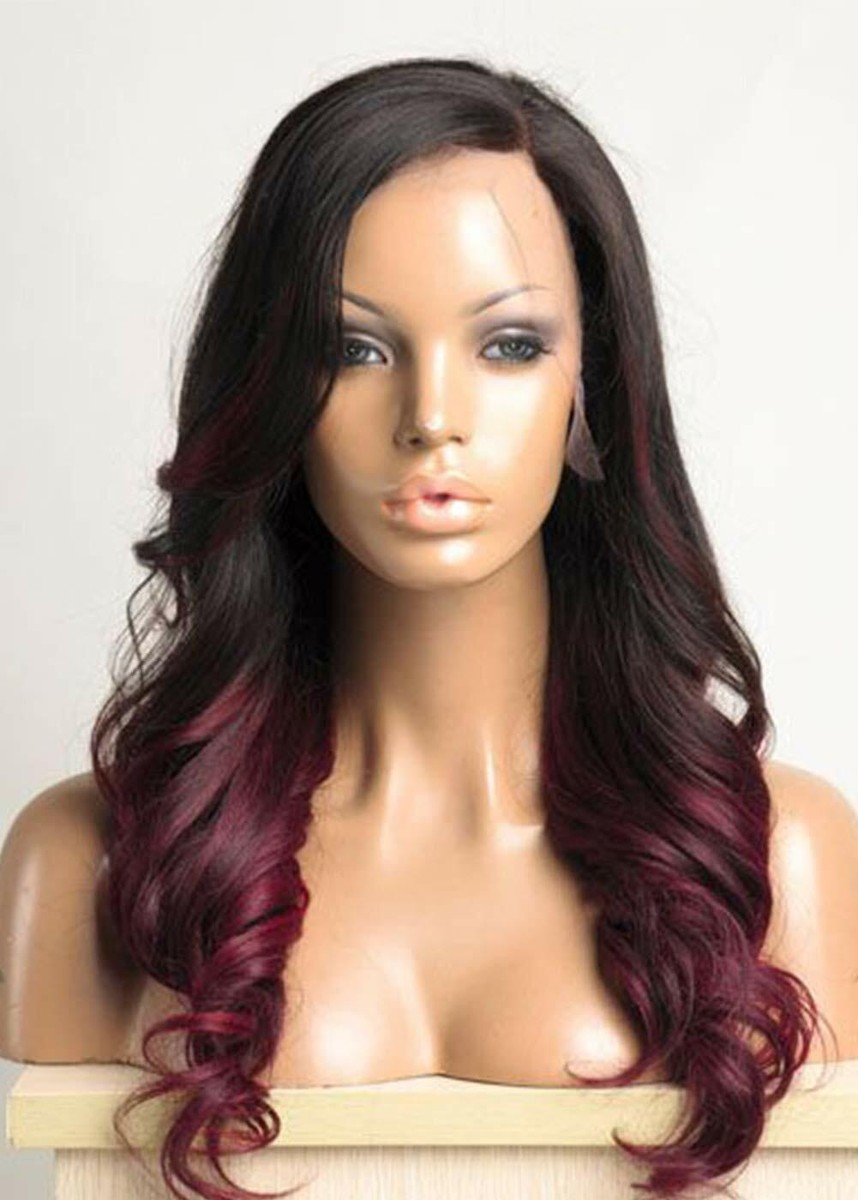 Brazilian lace front wig 14\