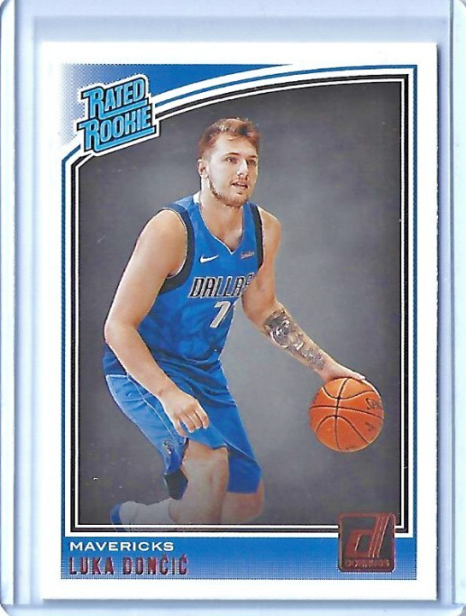 2018/19 Donruss Luka Doncic RC Rated Rookie #177 1A