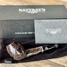 Rattray's Outlaw Shorty Smooth Grey Devil Anse (141) 9mm Filter Pipe - New