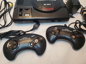Non-TMSS Sega Genesis Console High Definition Graphics Model 1601 Working!