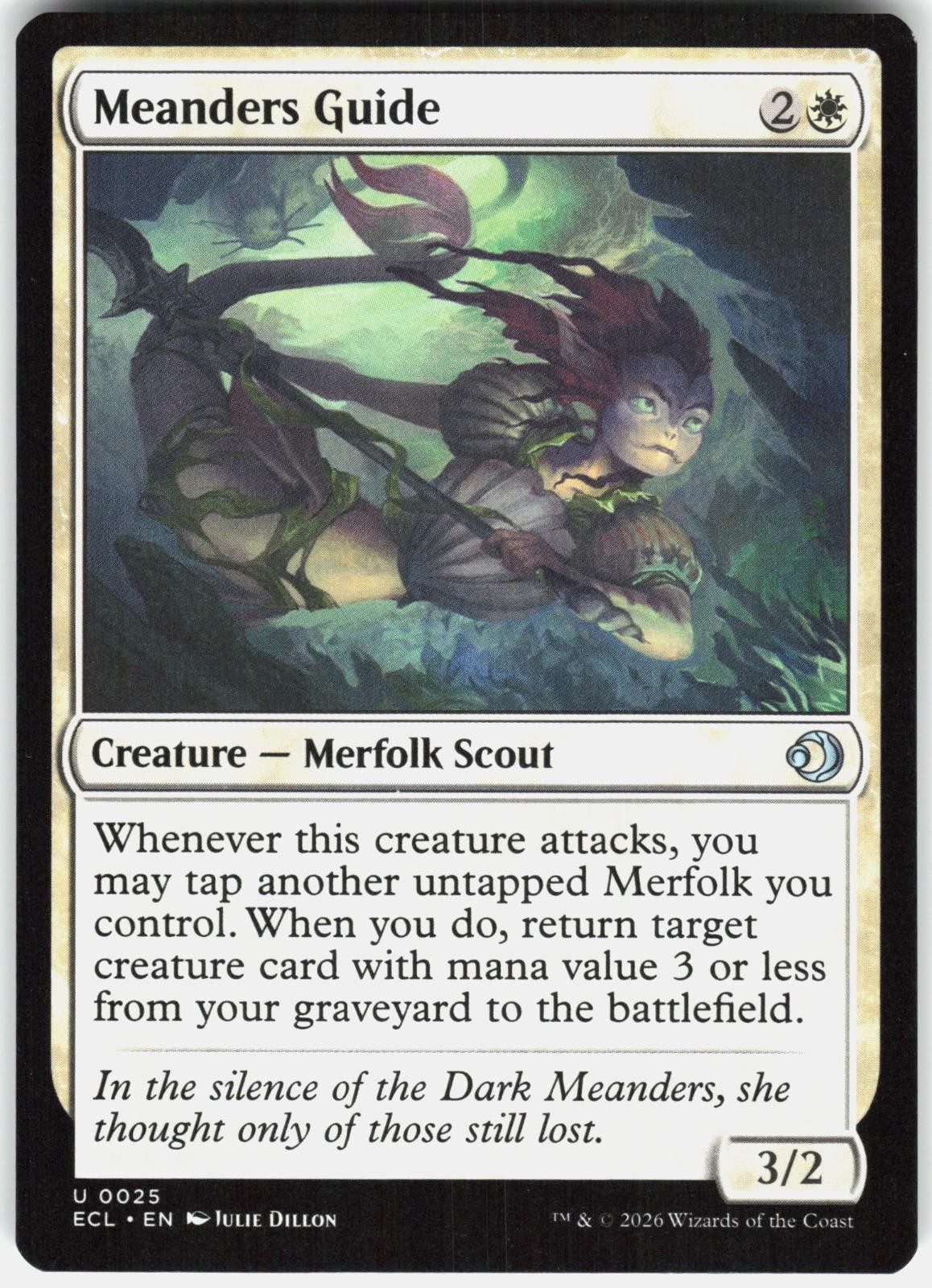Meanders Guide 25 Uncommon Lorwyn Eclipsed Magic: The Gathering Near Mint