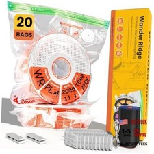 20 PCS 3D Printer Filament Storage Bags Vacuum Storage Bags Kit 3D 20 Bags Kit
