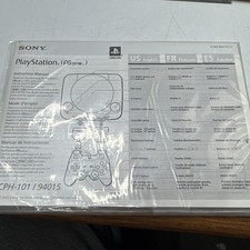 PlayStation SCPH-101 Instruction Manual 2000, Sony Brand New Factory Sealed