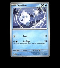 Vanillite - 027/086 - White Flare - Near Mint Pokemon Card TCG