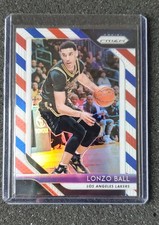 2018-19 Panini Prizm - Lonzo Ball #294 Red White & Blue Prizm
