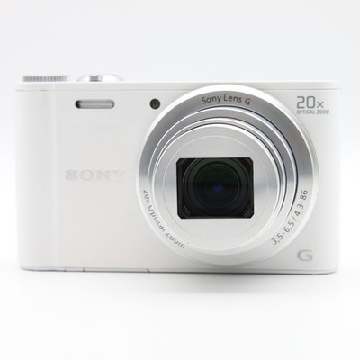 Sony Cyber-shot DSC-WX300 Weiß 20MP Optische 20x Digitalkamera Hervorragend