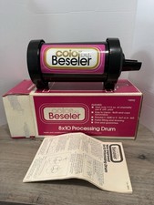 Beseler 8x10 Color Print Processing Drum With Box. 8912