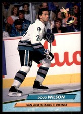 1992-93 Ultra Doug Wilson San Jose Sharks #199