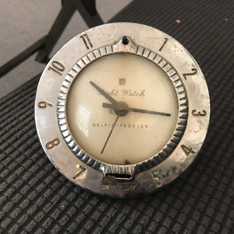 Norge Antique Refrigerator Self defroster Dial And Clock Mechanism