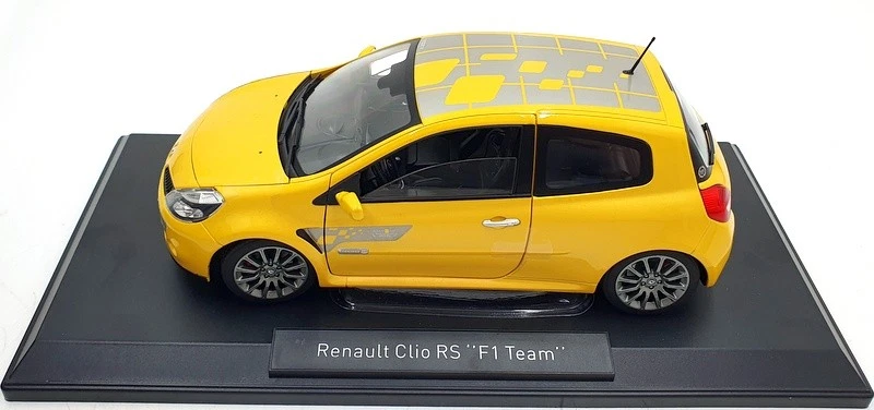 Norev 1/18 Scale Diecast 185236 - Renault Clio RS F1 Team 2007 Sirius Yellow - Image 3 of 4