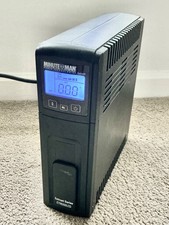 Minuteman Entrust Series ETR550LCD Battery Backup, 550VA