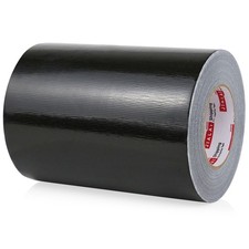 8 Inch Wide Duct Tape, 9 Mil Heavy Duty 8 inches x 55 Yards 164 ft Black, W...