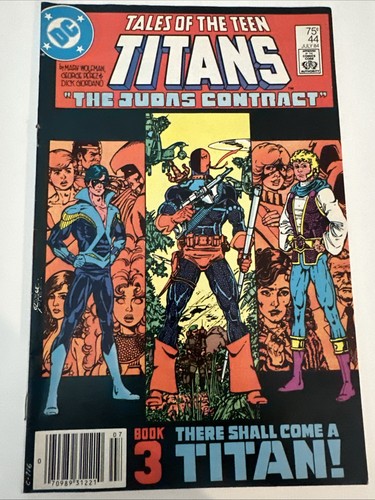Tales of the Teen Titans The Judas Contract Book 3 Marv Wolfman First Nightwing