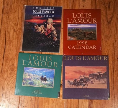 LOUIS L'AMOUR {YOU PICK} Calendar 1998, 2001, 2004 (BRAND NEW WRAPPED)~ 1995 NEW