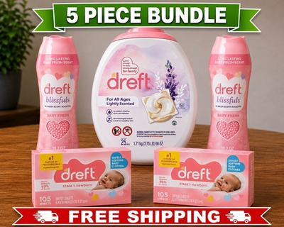 #ad Dreft 5 piece Bundle Set BRAND NEW W Free Shipping $34.99