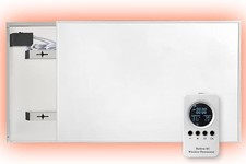 180W Far Infrared Electric Panel Heater, Wall Mounted/Ceiling Mounted, Wifi Remo