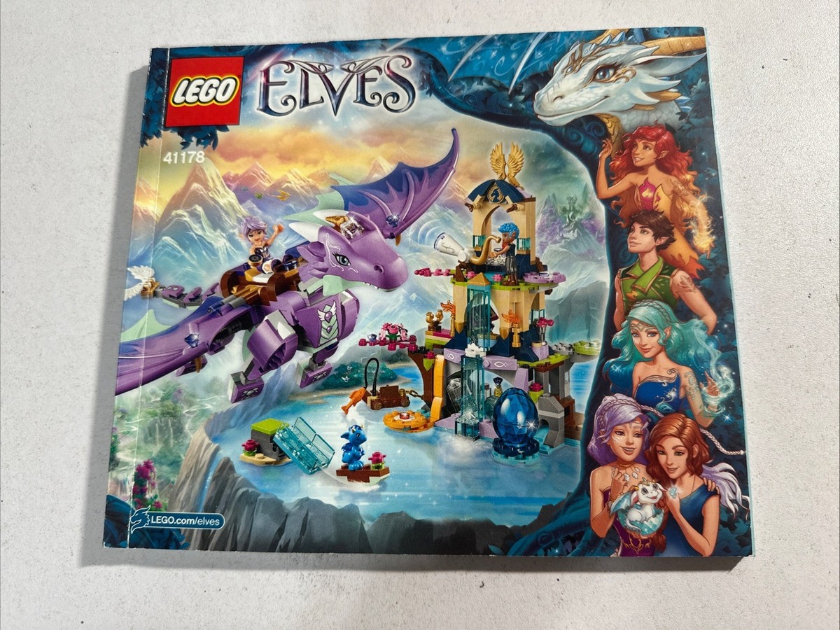 LEGO Elves: The Dragon Sanctuary 41178 Near Complete W/ Box