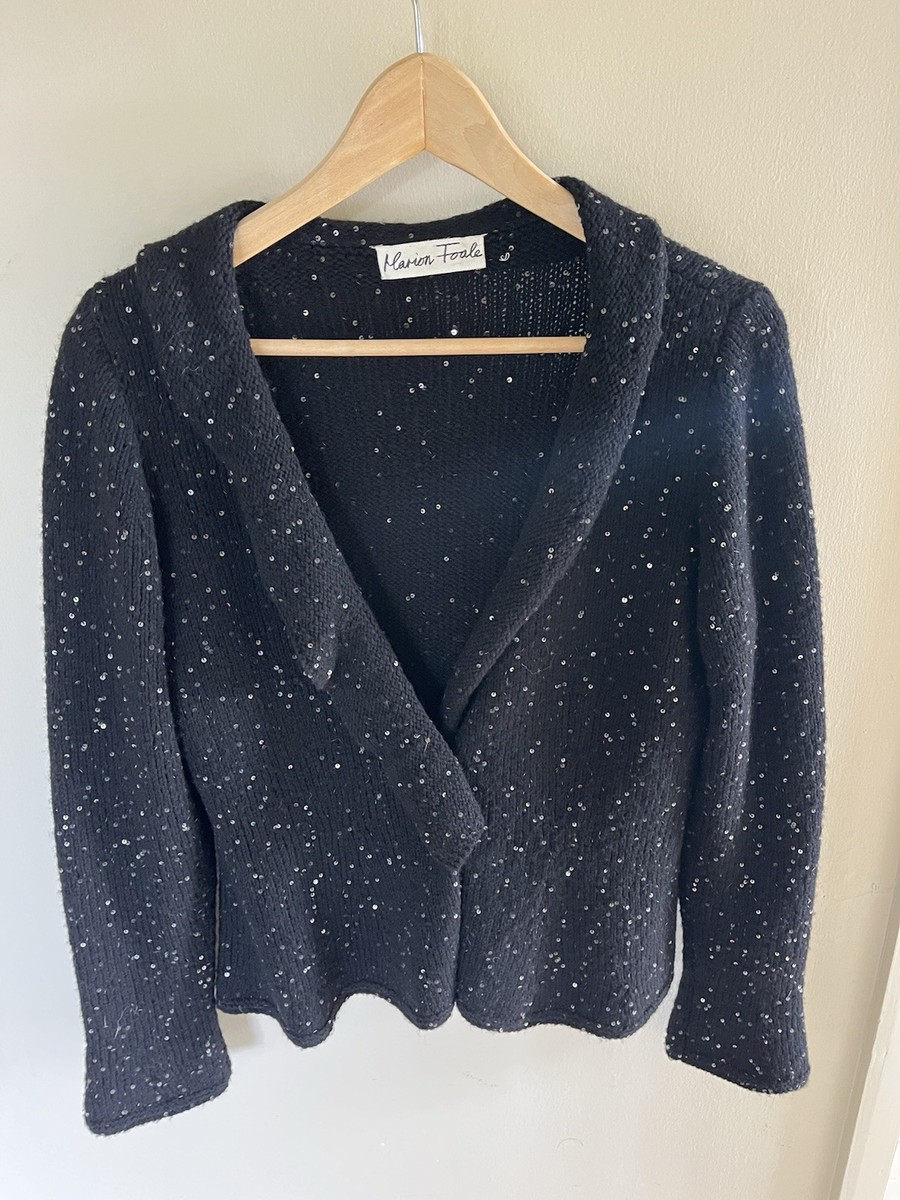 Marion Foale sequin Cardigan UK