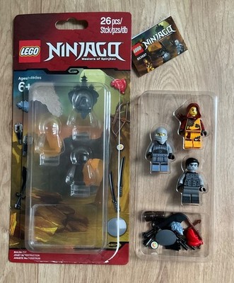 LEGO Ninjago Figur 853687 Ash Shade Skylor Elemental Masters Battle Pack Zubehör