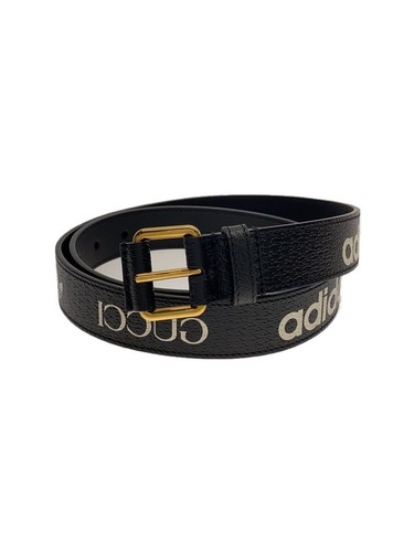 GUCCI Belt/32/BLK/cowhide/Men's/480199