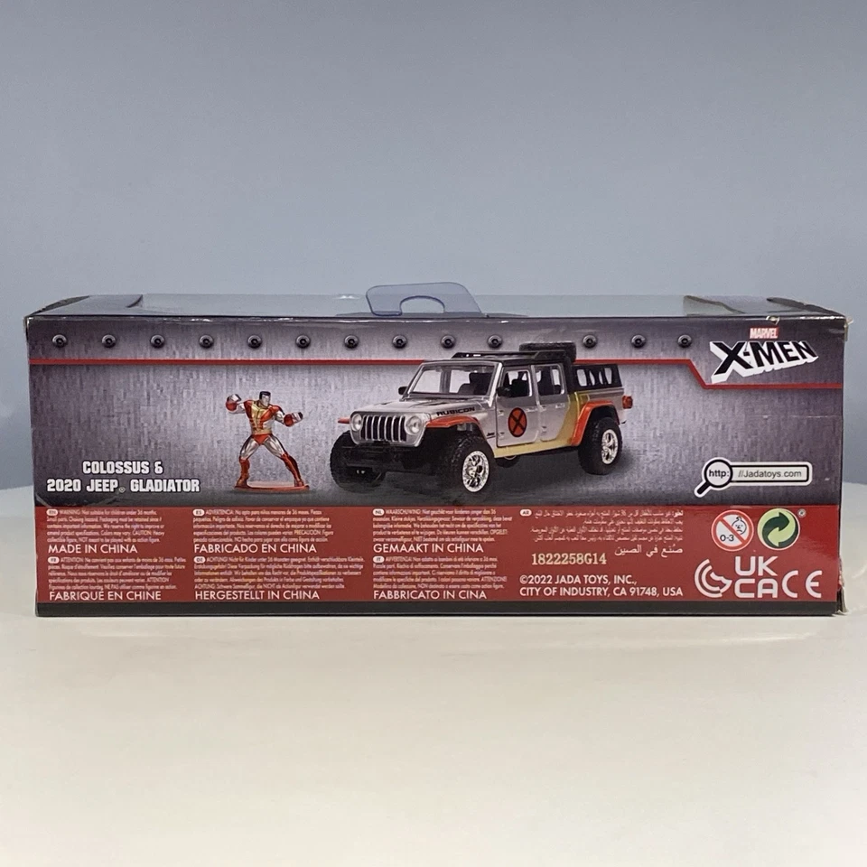 NEW X-Men Colossus and Rubicon Jeep Gladiator Die-Cast Jada - Image 3 of 4