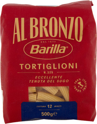 Nudeln Tortiglioni Bronzo n. 325 500g - Barilla