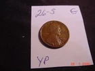 1926S Lincoln Cent Good