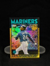 2021 Topps - 1986 Topps Chrome Baseball Ken Griffey Jr #86BC-60 /50 GOLD