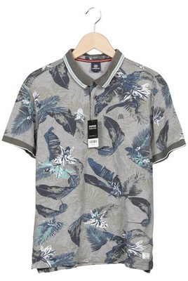Lerros Poloshirt Herren Polohemd Shirt Polokragen Gr. L Baumwolle Grau #vbccu3b