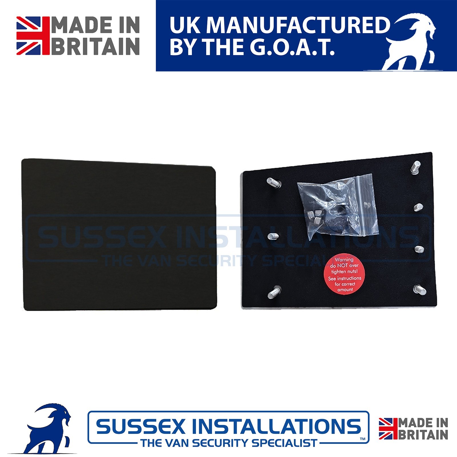 For Vauxhall Vivaro (2014-19) Rear Barn Door - Repair / Protection Shield, Plate