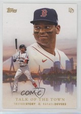 2022 On Demand Dynamic Duals Talk of the Town Rafael Devers Trevor Story 0f5t