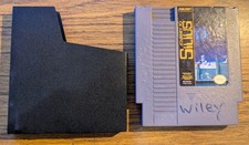 Journey to Silius Nintendo NES with dust cover
