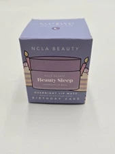 New! NCLA Beauty Sleep Overnight Lip Mask Birthday Cake 0.5 fl oz