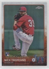 2015 Topps Chrome Refractor Nick Tropeano #22 00jz