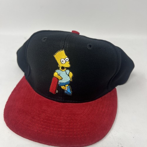 Vintage 1994 Matt Groening Bart Simpson Skateboard Snapback Hat RARE 90s - Bild 15 von 16