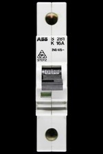 ABB 50 AMP CURVE K MCB CIRCUIT BREAKER S281 STOTZ