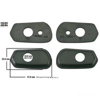 Blinkleuchte Aufnahme Schwarz FüR Suzuki GSR 600 Bj. 2006-2008