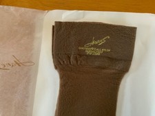 2 PR Vintage HANES 220 Cantrece Sandlefoot STOCKINGS Size 11-12 Long DRIFTWOOD