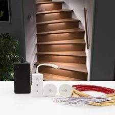KOMIGAN LED Stair Lighting Light Kit KMG-8497 Wireless ~ 6000K/16 Stair *6260D1H