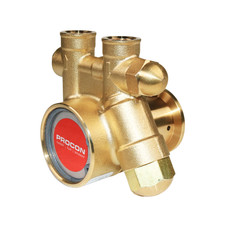 PROCON 111B100F11BC - 3/8" NPT Brass Rotary Vane Pump Series 1