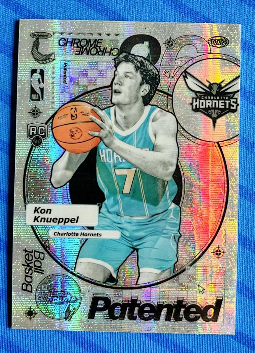 2025-26 Topps Chrome Kon Knueppel RC Rookie Patented SSP