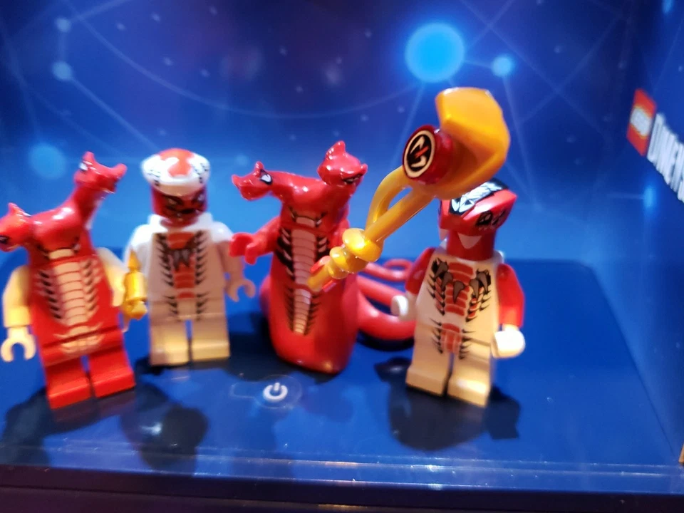 LEGO Ninjago Minifigura Lote Serpiente General FANGTOM Fangpyre Fangdam Fang-Suei Foto 3 de 4