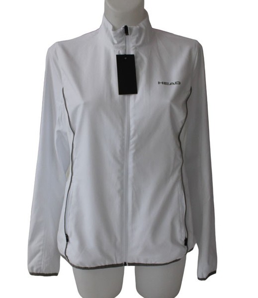 Jacke Trainingsjacke Sportjacke Tennis Head Weiss Club 814309 Gr. M 38 Neu-image
