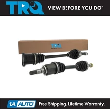 TRQ Front CV Axle Shaft Assembly LH RH Pair 2pc for G25X G35X G37X Sedan AWD