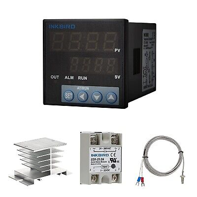 Itc-100vh 110v Temperatura Pid Controlador 25 Ssr Pt100 Relé | Meses Con Intereses - Foto 3